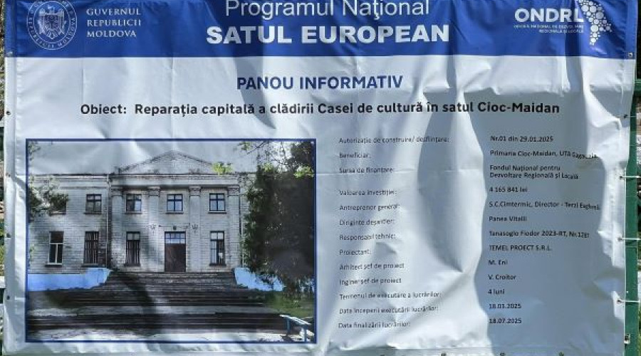 Успешно продолжаются работы по благоустройству ДК